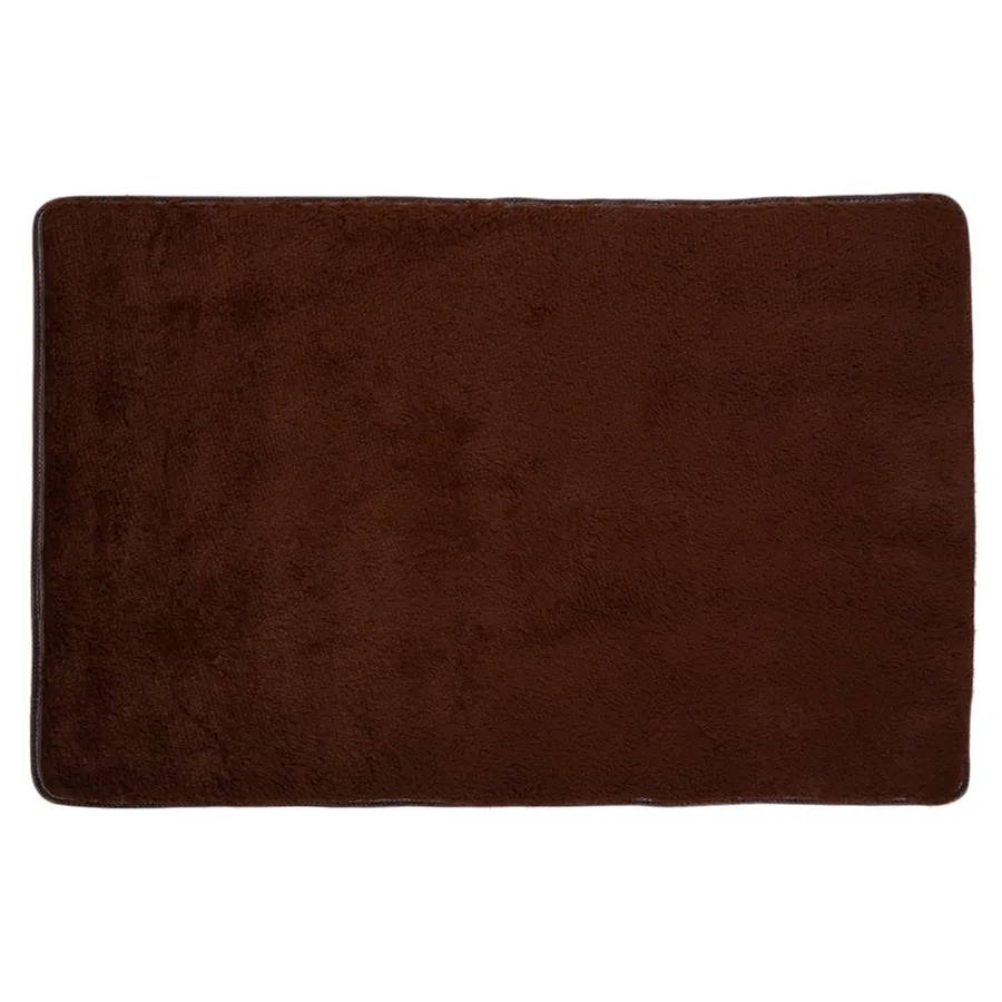 coffee 80x160 см пушистые коврики, противоскользящий ковер, ворсистый ковер, коврик для пола, супер мягкие домашние гладкие напольные коврики для гостиной, спальни - Цвет: coffee