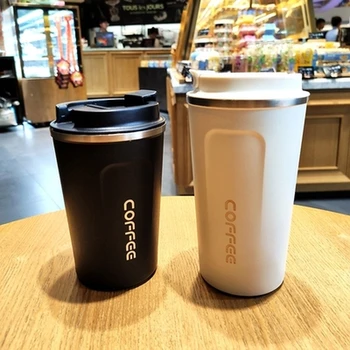 

Thermos Coffee Mug Double Wall Stainless Steel Tumbler Vacuum Flask bottle thermo Tea mug Travel thermos mug car Thermocup