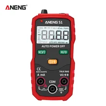 Best Price ANENG S1 Digital Multimeter True RMS Auto Range Professional LCD automatic Smart Multimeters Voltage Ammeter Tester