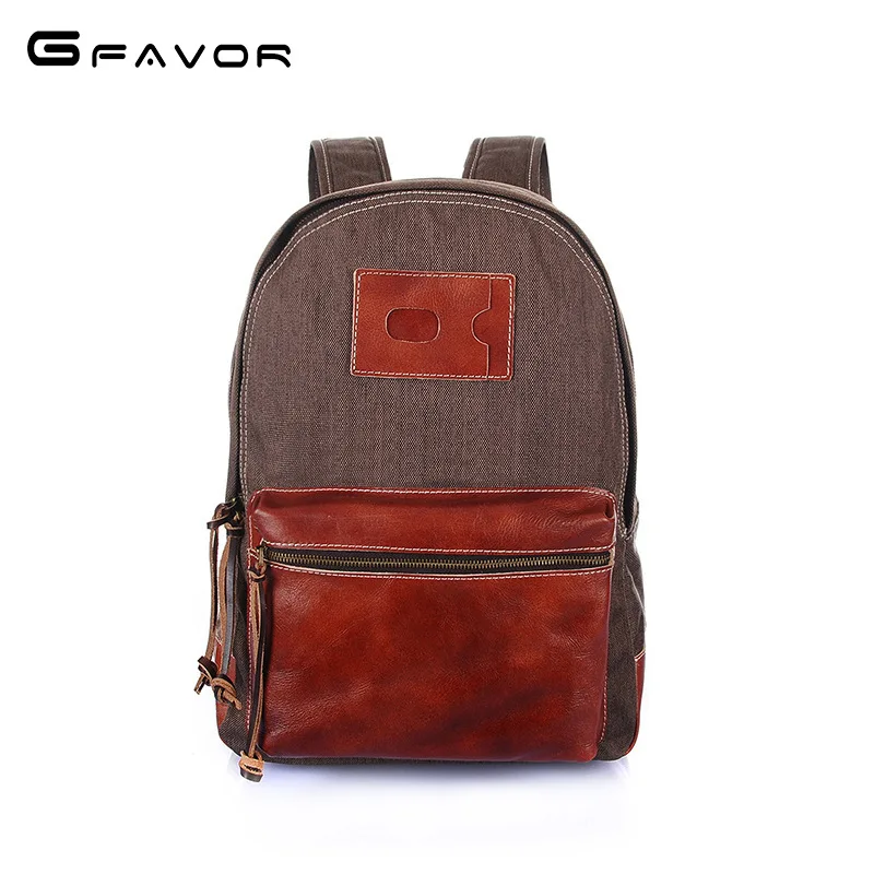 

SOURCE Cross Border New Style Canvas WOMEN'S Backpack Computer Bag Canvas Bag Men's Backpack Manufacturers Direct Selling