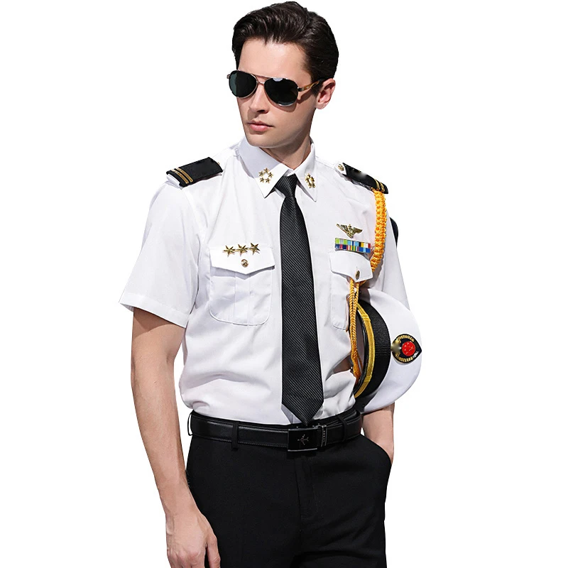 2019 китайская команда круиз корабль капитан рубашка seaman одежда + брюки аксессуары