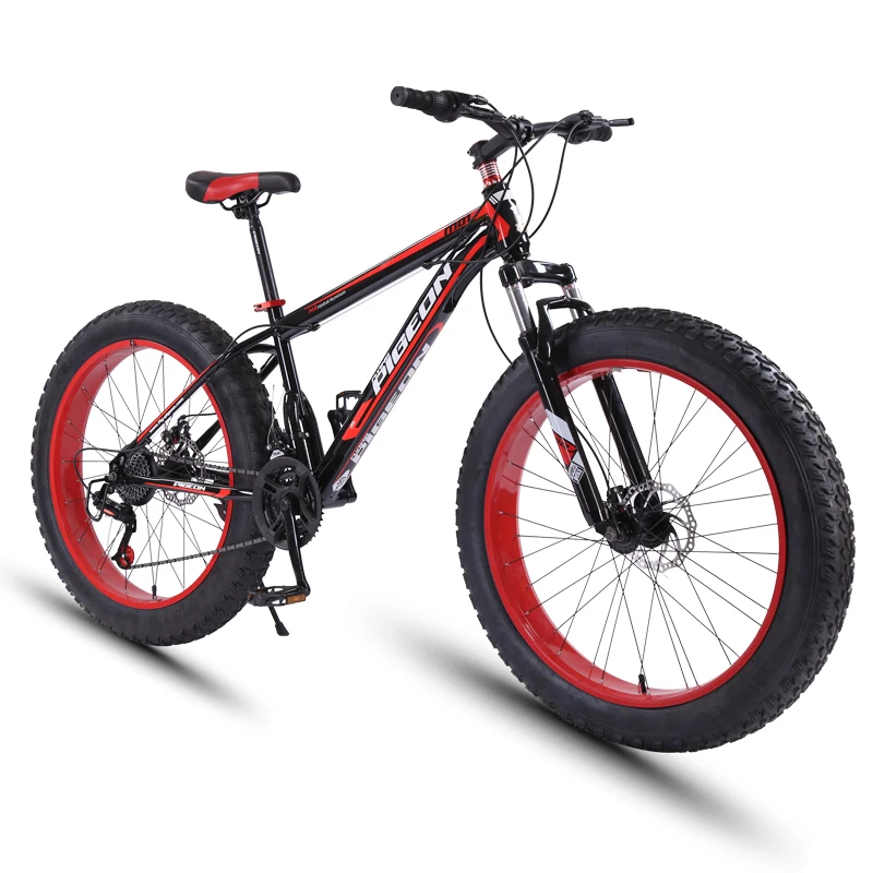 26-inch off-road bicycle beach snowmobile 4.0 super wide tire mountain bike men and women student speed | Спорт и развлечения