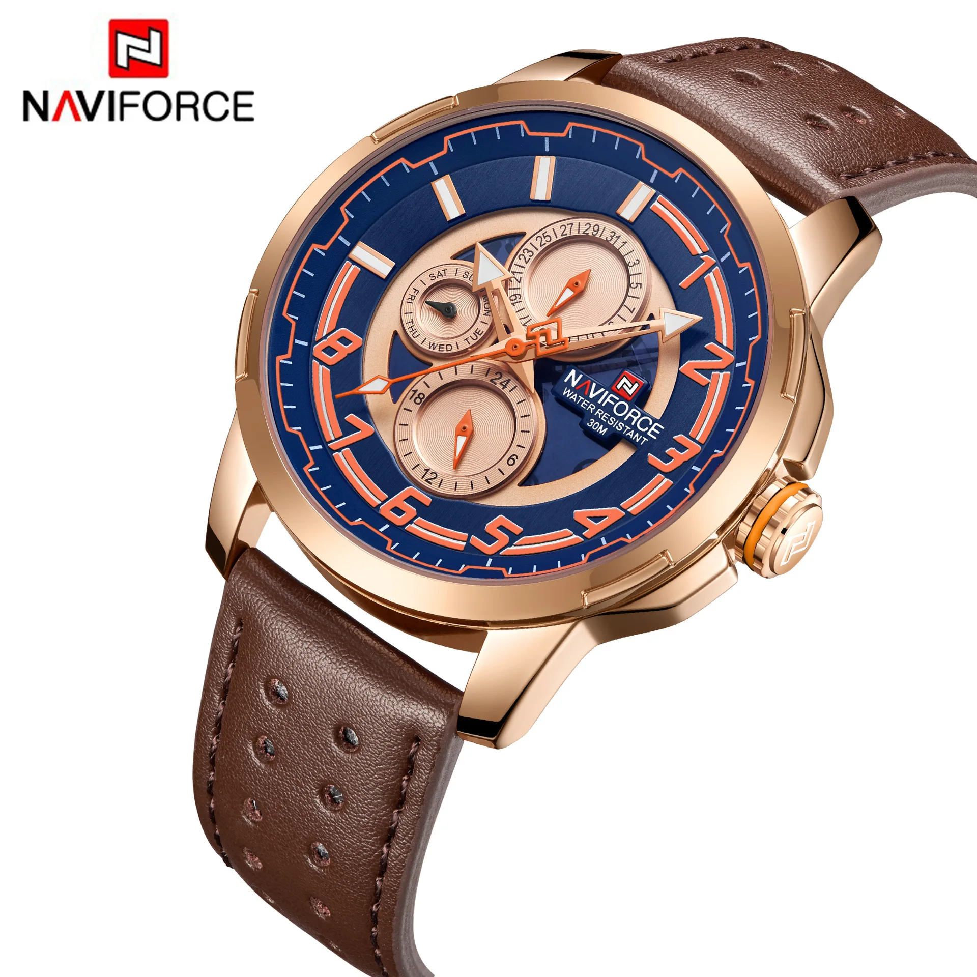 

2019 New Style naviforce Xiang 9142 Students Waterproof Electronic Quartz Watch Fashion MEN'S Watch