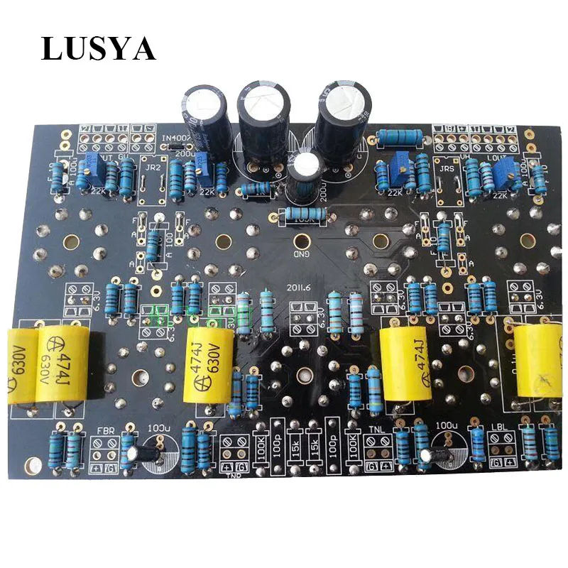 

Lusya 12AX7 12AU7 EL34 Diy board push-pull power amplifier Bile machine T1265