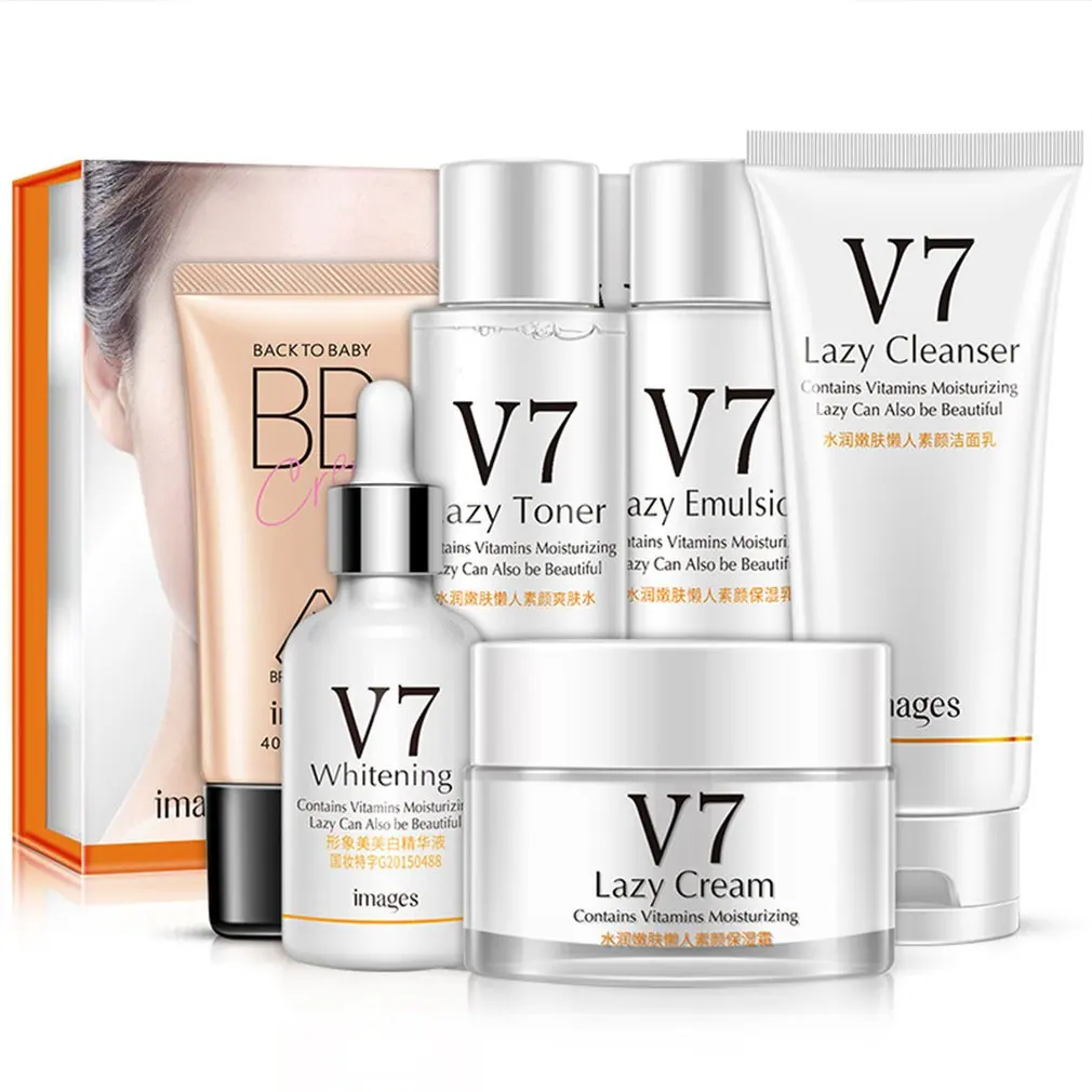 Увлажняющий уход за кожей для ленивых людей Image beauty V7 шесть комплектов | Красота и