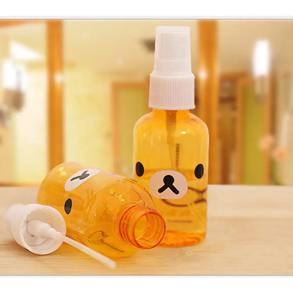 Kuulee 30ml/100ml Empty Spray Bottles Cartoon Mini Portable Refillable Bottle Cosmetic Hand Sanitizer Alcohol Dispenser Kuulee 30ml/100ml Empty Spray Bottles Cartoon Mini Portable Refillable Bottle Cosmetic Hand Sanitizer Alcohol Dispenser