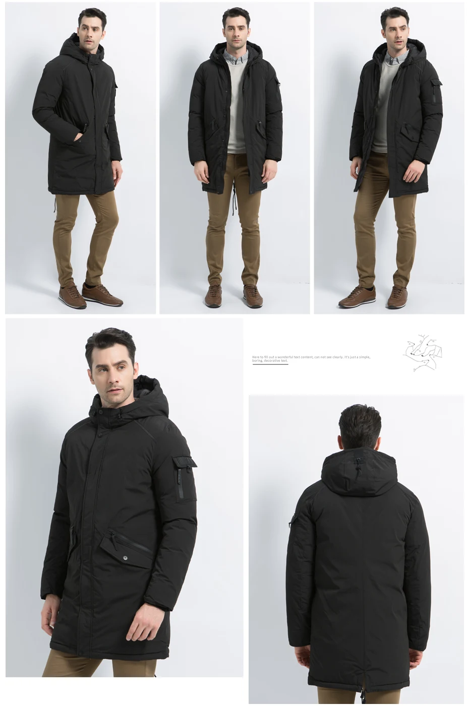 Брендовые модные куртки ICEbear MWD18718D