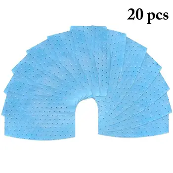 

20pcs/set Breathable Mask Filters Dustproof Replaceable 3 Layers PM2.5 Filter Mouth Cover Filter Mask Accessories