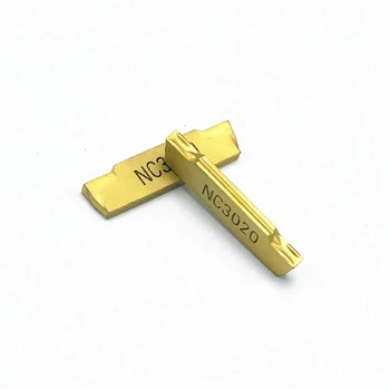 

10PCS MGMN200 G NC3020 CNC Carbide Insert Turning Tools For Steel processing