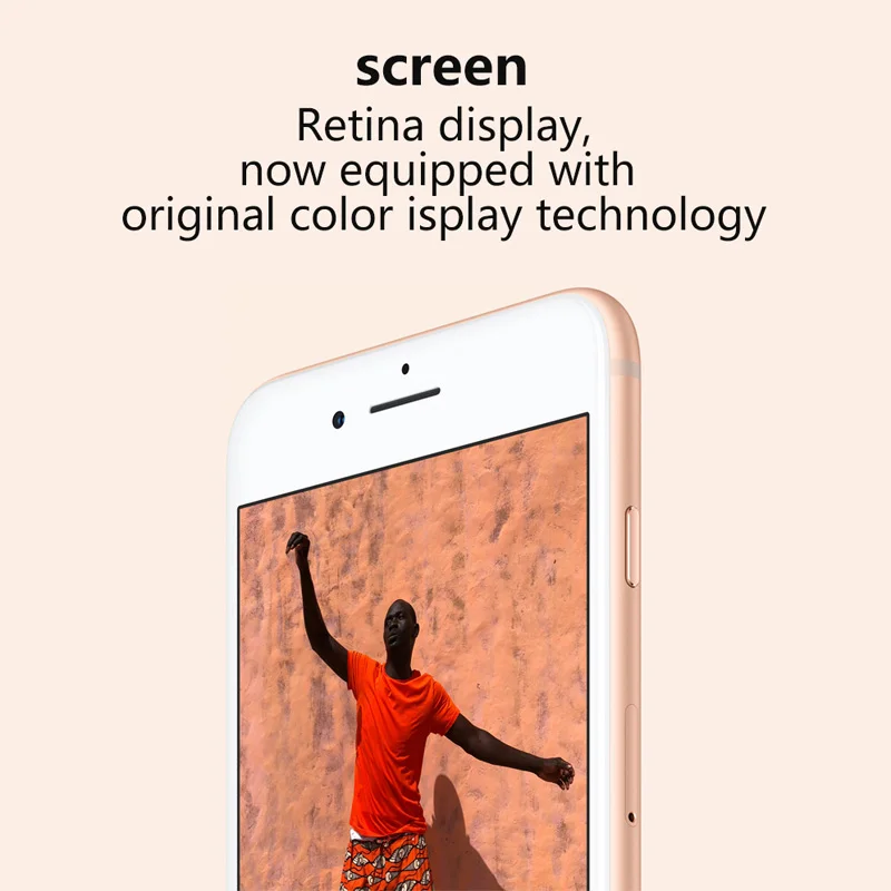 Apple iphone 8 Plus Used Unlocked iOS Mobile Phone 3GB RAM 64/256GB ROM 4G LTE 5.5 inch Fingerprint Cellphone 12MP A11 2675mAh