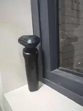 UICINOY maquinilla de afeitar eléctrica de afeitar para hombres IPX7 impermeable lavable desmontable de precisión barba Trimmer pelo hombre afeitadora rotatoria