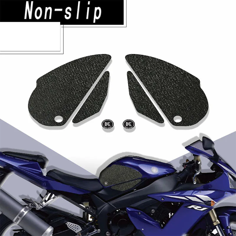 

Мотоциклетная Нескользящая наклейка, защитная наклейка с рукояткой, наклейка, наклейка на газовый бак, наклейки для Yamaha YZF-R1 02-03