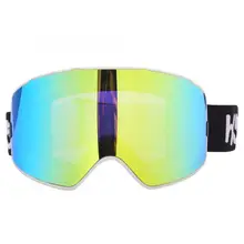 Профессиональные уличные лыжные очки с лыжной маской для мужчин и женщин, очки для сноуборда, очки для катания на лыжах, противотуманные снежные лыжные очки