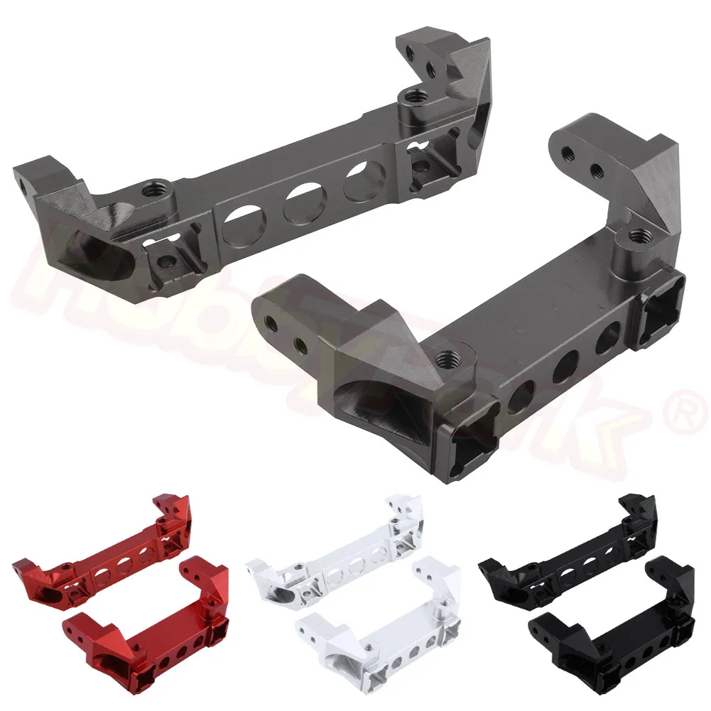 

2pcs Trx4 Aluminum Bumper Mounts Front & Rear Replacement of TRA8237 for Traxxas TRX-4 1/10 Scale RC Crawler Car Upgrade Parts