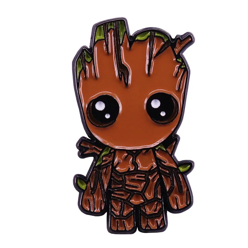 The Cutest Baby Groot Fan Art Cartoons Enamel Brooch Pins Badge Lapel Pin  Alloy Metal Fashion Jewelry Accessories Gifts - Brooches - AliExpress