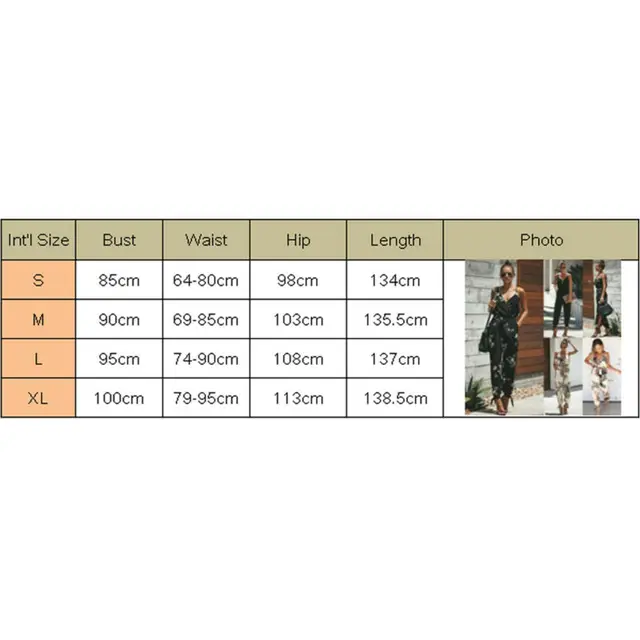 Hot Casual Women Sleeveless Loose Baggy Trousers Overalls Pants Solid Romper Jumpsuit Cotton Print Broadcloth Regular 4