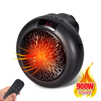 

Fan Heater For Home 900w Mini Electric Heater Home Heating Electric Warm Air Fan Office Room Heater Handy Air Heater Warmer Fan