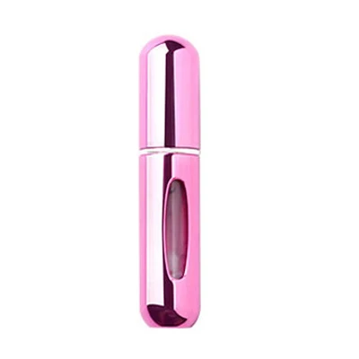 ELH17600LRO 5ml Refillable Mini Perfume Bottle Atomizer Aluminum Atomizer Portable Travel Cosmetic Container Perfume Bottle Spray Container - Цвет: ELH17600LRO