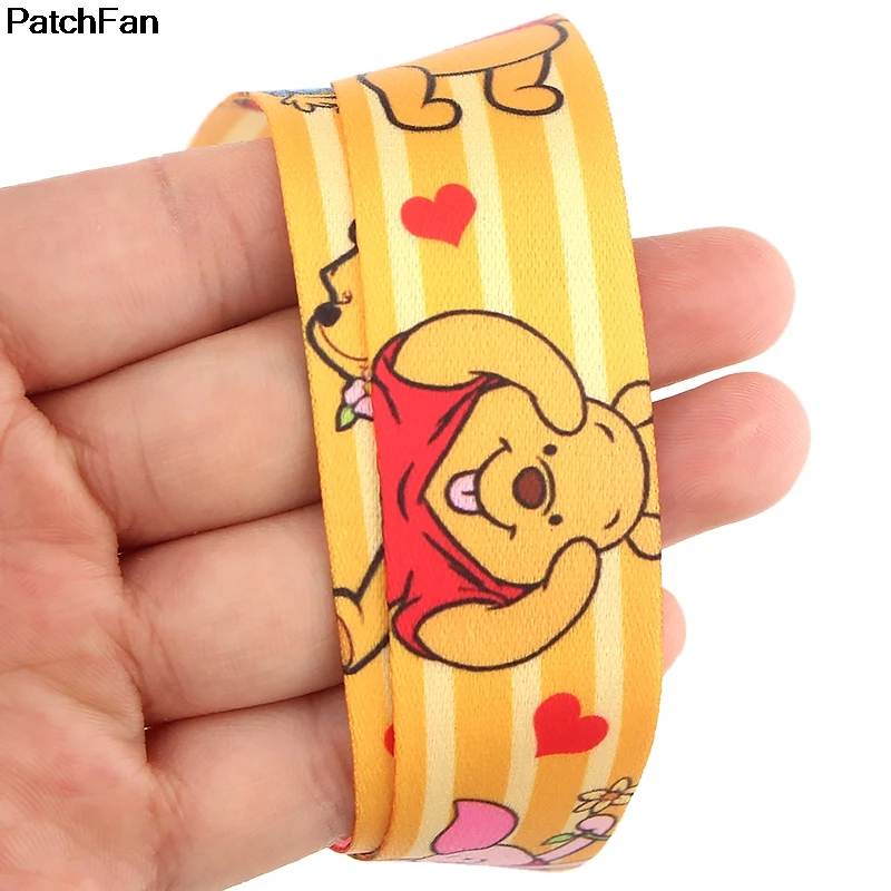 A2585 патчфан мультфильм милые животные ремень шеи ремешки для безопасности отрыва для мобильного телефона USB ID бейдж держатель ключ для детей