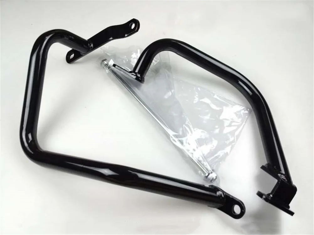 Черный Для KAWASAKI Z1000 Z 1000 2010- 2013 аварии мотоцикла бар кадр защитный кожух двигателя бампер - Цвет: Черный