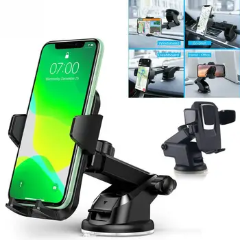 

New Group Vertical Windshield Gravity Sucker Car Phone Holder For IPhone Holder Car Mobile Support Smartphone Stand