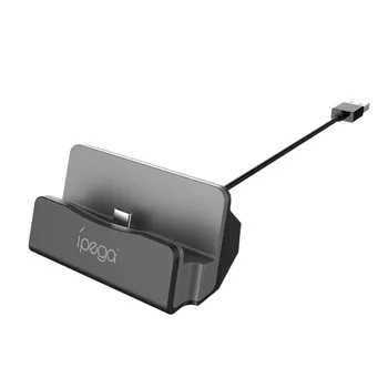 

For Nintendo Switch Portable Charging Base Type-C Gamepad Console Charger Support Holder Stand with USB Cable