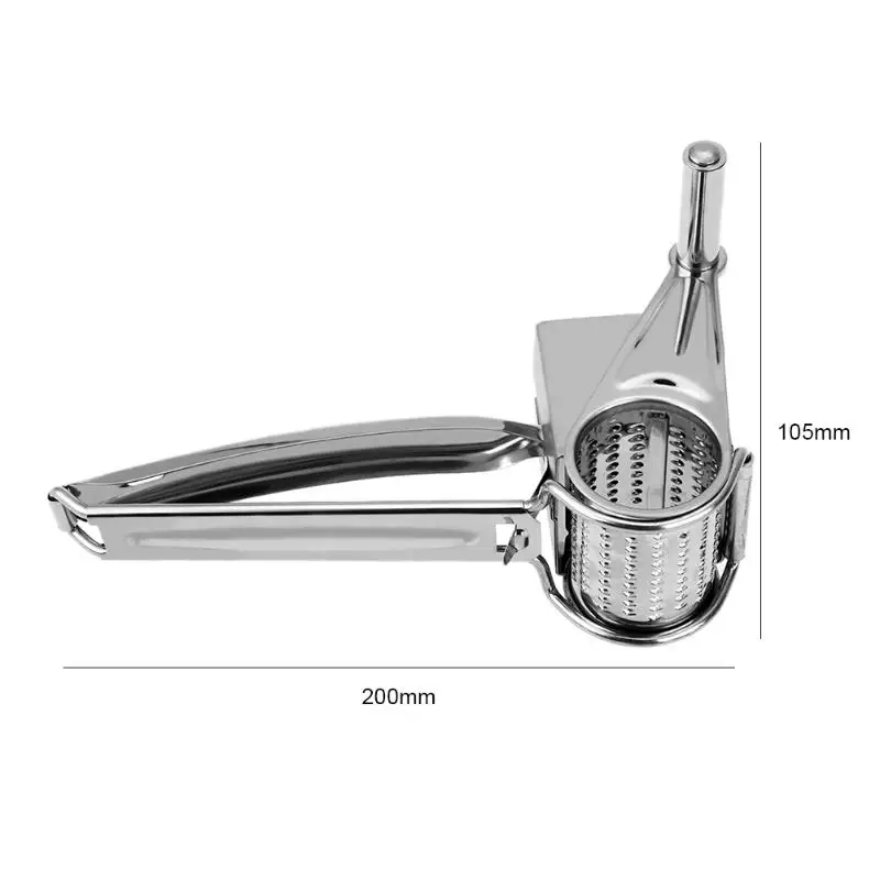 Классический вращающийся ручной коленчатый барабан терка для сыра роторная терка для имбиря Терка терка для шоколада овощная терка