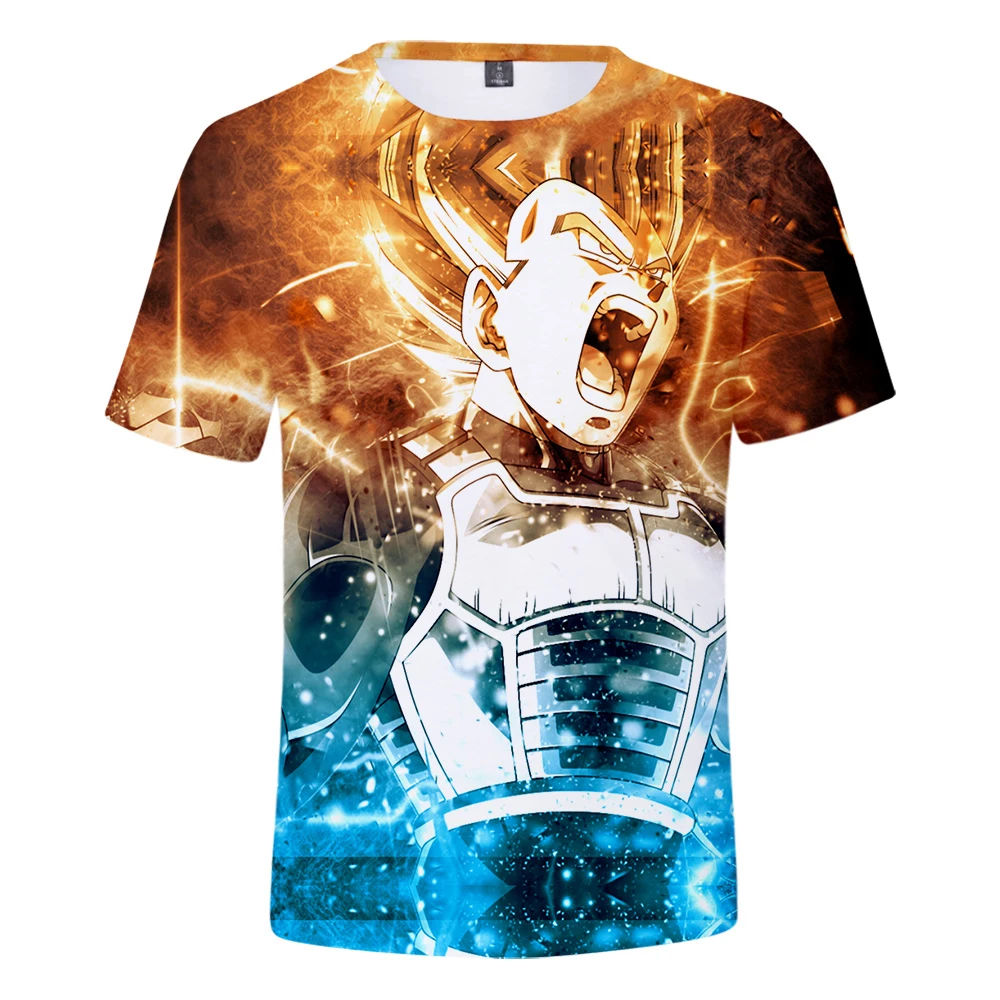 Short Sleeve Casual Dragon Ball 3D Printed streetwear Mens T Shirt stranger things