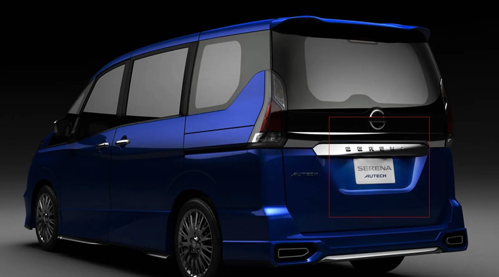 Canbus SMD светодиодный светильник номерного знака для Nissan Serena C27 MPV-18