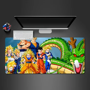 

Dragon Ball Set Mouse Pad Player Gaming Mats Home Computer Keyboard Mousepad Animation Mouse Pad Is Practical Not Scroll Side