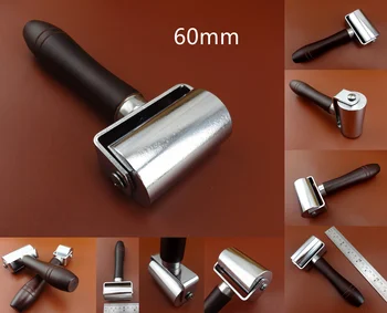 

1pc Leather Craft Edge Press Roll Roller Glue Edges & Crease Leather Tool - Groover Skiver Beveler Slicker Burnisher Polishe Awl