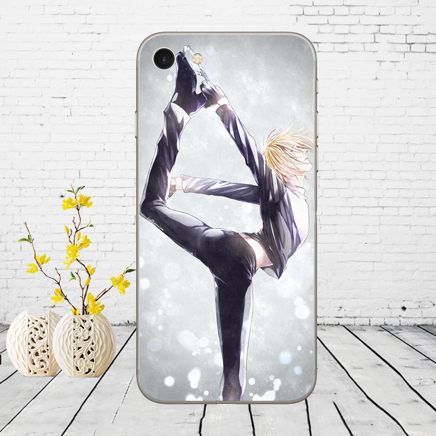 262D Yuri On Ice чехол для телефона Yuri! Мягкий силиконовый чехол plisetsky tiger чехол для iPhone 5 5S SE 6 6s 8 plus 7 7 Plus X XS SR MAX - Цвет: 11
