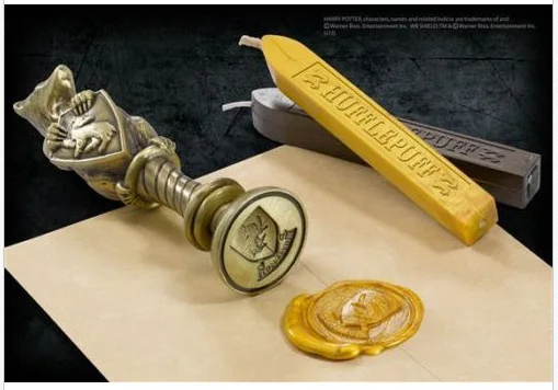 Harri Поттер печать штамп Винтаж Алфавит воск 3D металлический значок наборы крышек Гермиона Волшебный жезл, оружие брелок футляр для колье игрушка