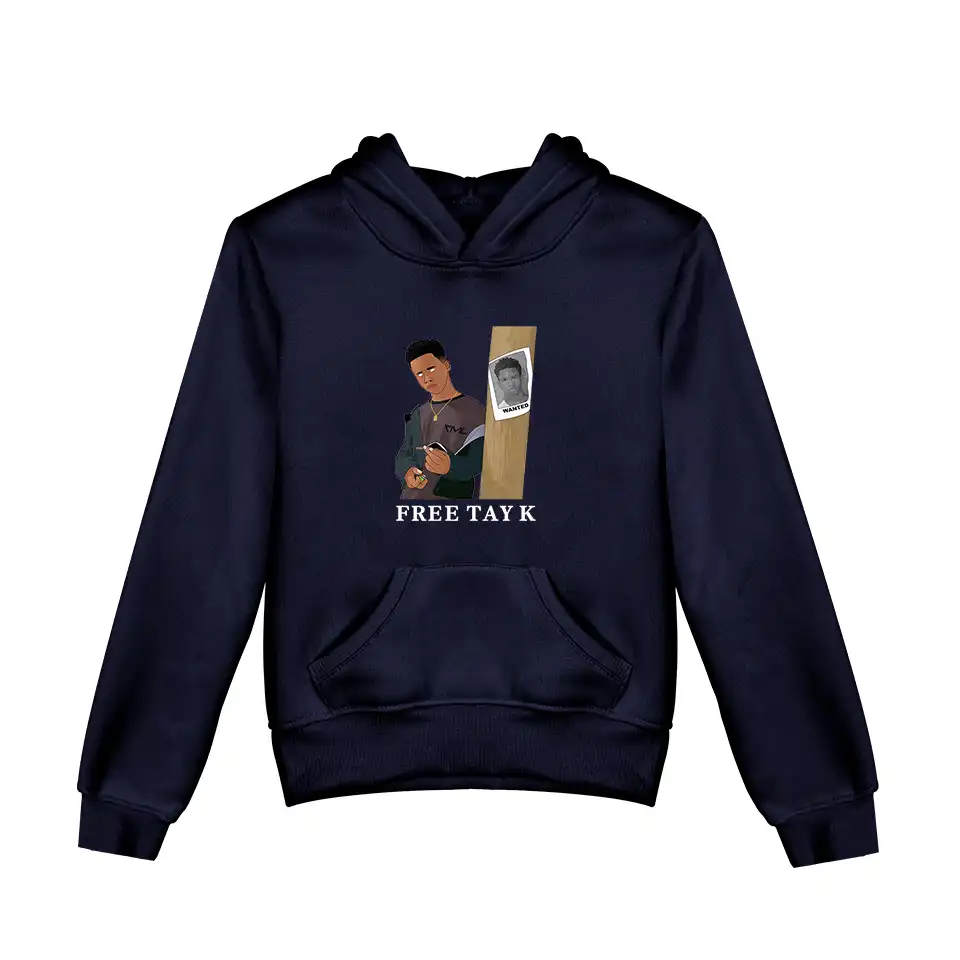 childrens navy blue hoodie