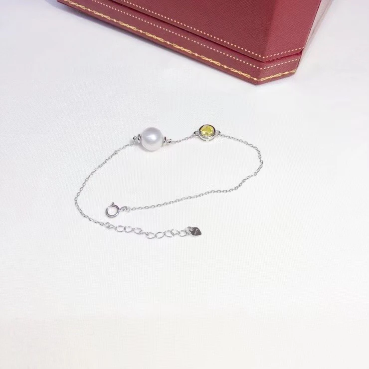 

Новое поступление, стильная фурнитура для браслета из стерлингового серебра 925 пробы, фурнитура для браслета, детали для ювелирных изделий, аксессуары для бусин с жемчугом