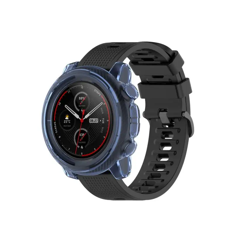 1 шт. мягкий чехол из ТПУ для смарт часов Amazfit Stratos 3 Huami|Смарт-аксессуары| |