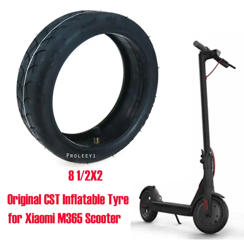 For Xiaomi M365 MI Scooter Tire 10X2/10 X 2.5 Solid Tire Damping Tires Rubber Wheels Tyres for