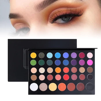 

39 Colors Fashion Charming Matte Makeup Natural Shimmer Long Lasting Waterproof Eye Shadow Palette Portable Pearl Lustre