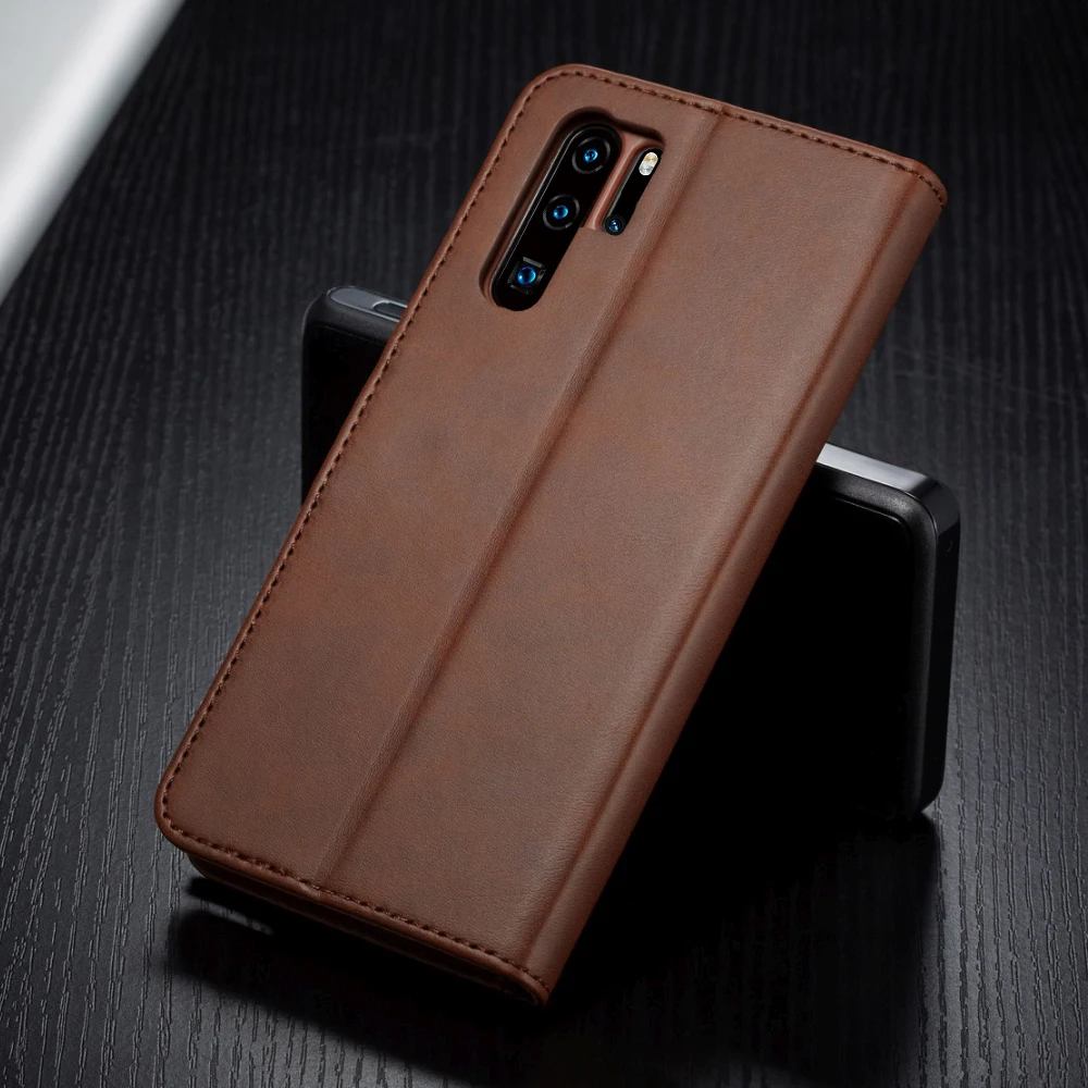 LLZ. COQUE кожаный чехол-книжка с отделениями для карт и магнитным бумажником для huawei P20 mate 20 P20 P30 Pro P Smart huawei чехол Capas