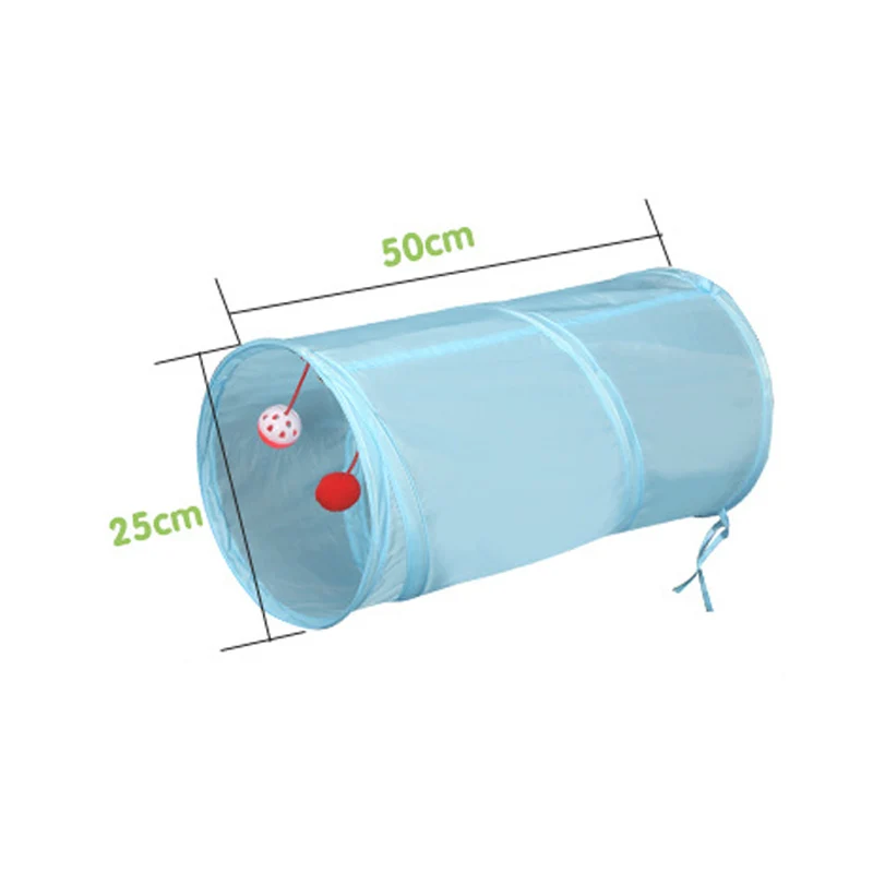 Кошачья пещера высокое качество котенок игрушка товары для домашних животных складной 1 шт. кошачий игровой туннель популярный кошачий туннель кролик туннель объемные игрушки для домашних животных туннель