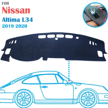 

for Nissan Altima 2019 2020 L34 Car Dashboard Cover Auto Non-slip Dash Mat Silicone Protective Pad Styling Covers Dash Mat Pad