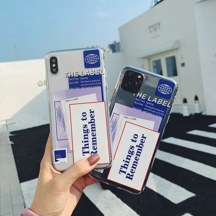 

Personality Clear Pattern Phone Cover Case For Iphone X 11 Pro Xs Max Xr 10 8 7 6 6s Plus Luxury Soft Cases Couple Coque Fundas