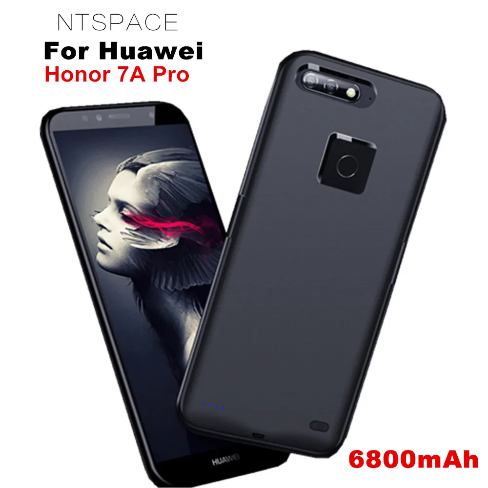 

For Huawei Honor 7A Pro Battery Charger Cases 6800mAh Ultra Slim Backup Power Bank Charging Cover For Honor 7A Pro Power Case