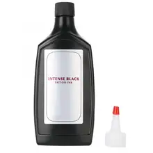 Тату пигмент 360 мл толстые черные тату макияж чернила пигмент Профессиональный красивый боди-арт чернила