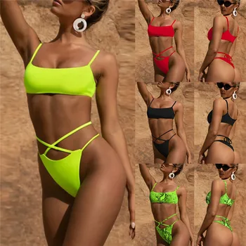 

BKLD Summer Clothes For Women Two Piece Set 2020 New Sexy Crop Tops Bandage Hollow Out Shorts Beach 2 Piece Sets Womens Outfits