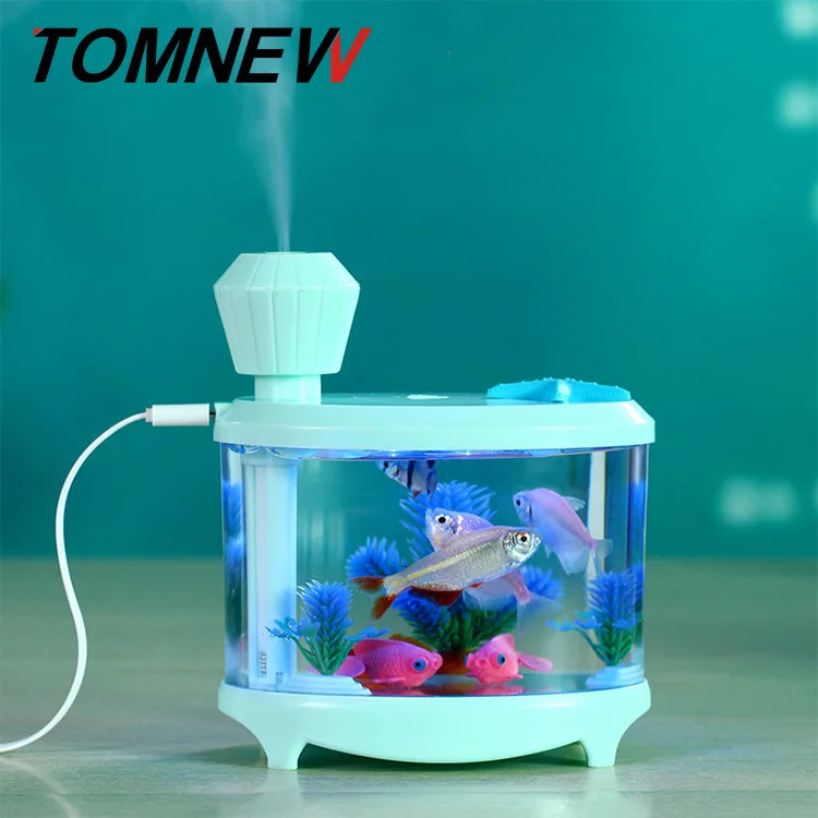 

Creative Aquarium Lighting Humidifier USB Humidifier Mini Household Night Light Humidifier