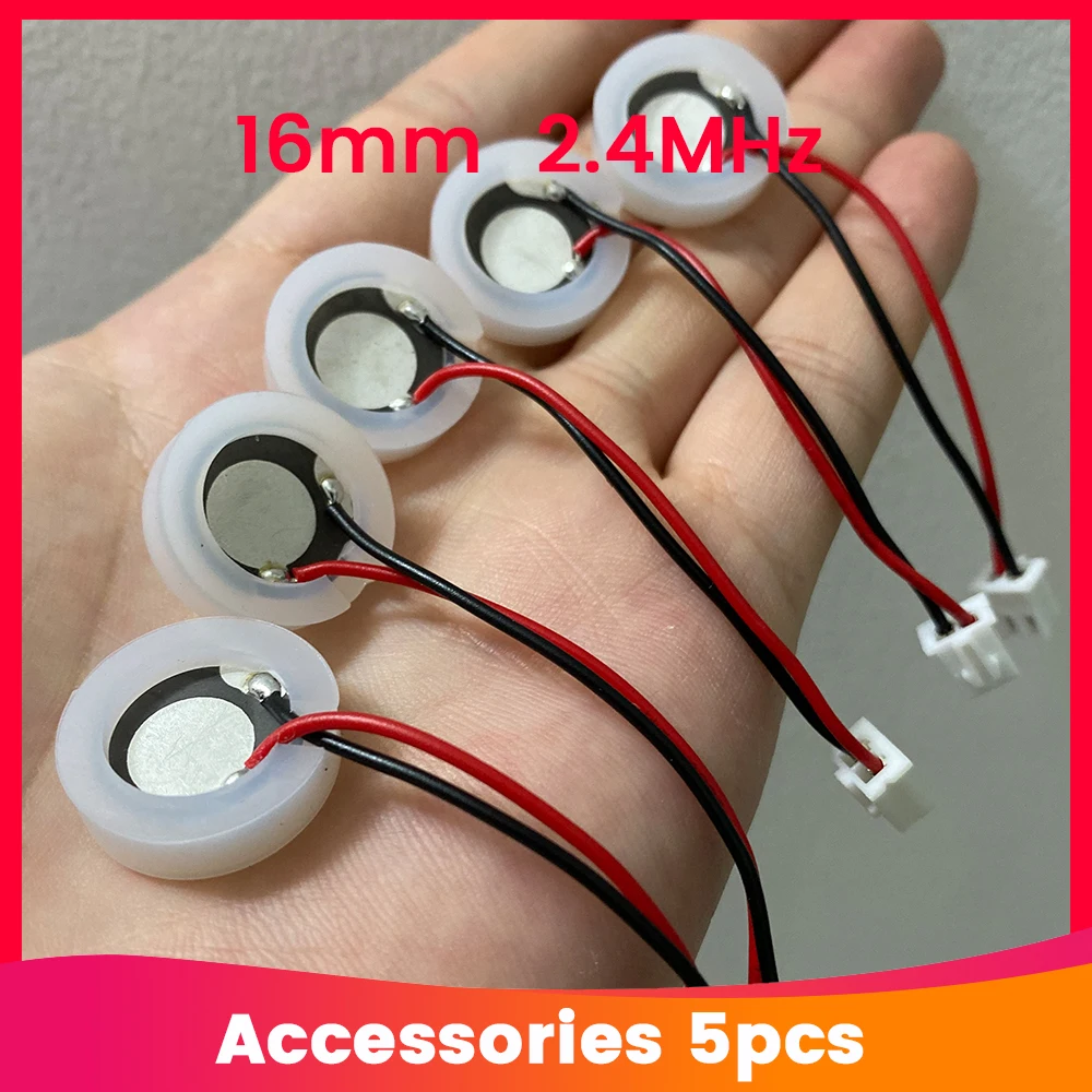 Trasduttore Ultrasuoni 16mm Per Umidificatore - Piastra Ceramica Per Atomizzatore E Maker Di Nebbia - Foto 2