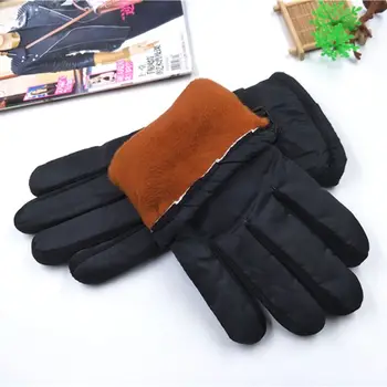 

Men Thickening Velvet Waterproof Windproof Winter Outdoor Full Finger Gloves NEW