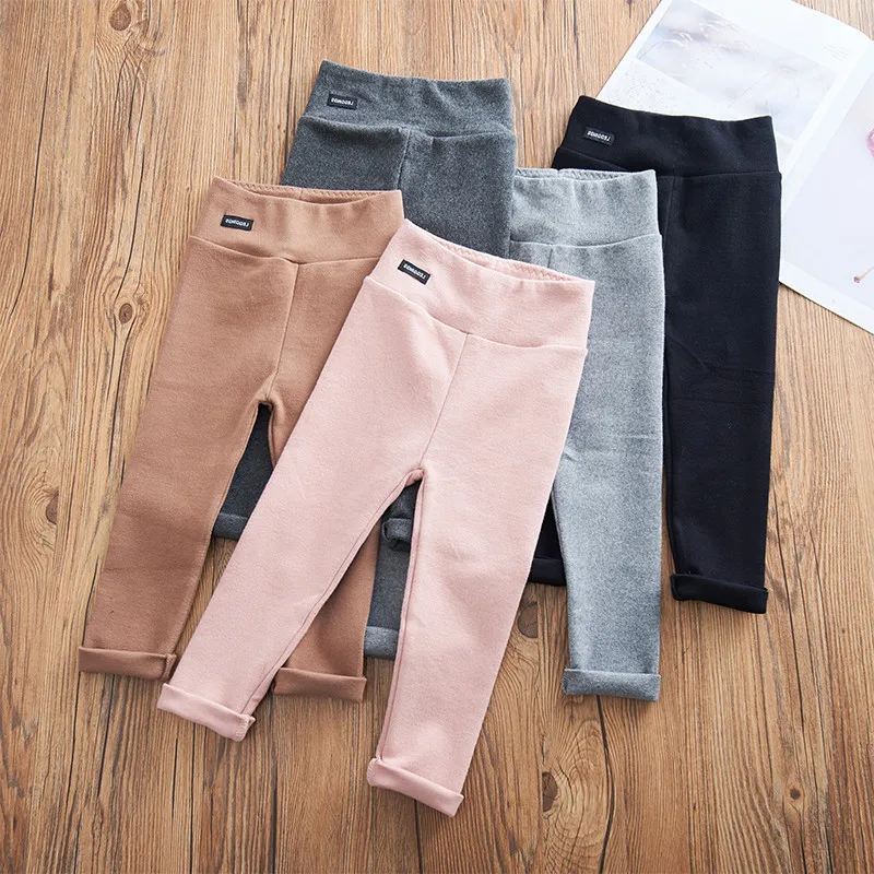 Toddler Pants Elastic-Trousers Girls Childrens Kids New Autumn