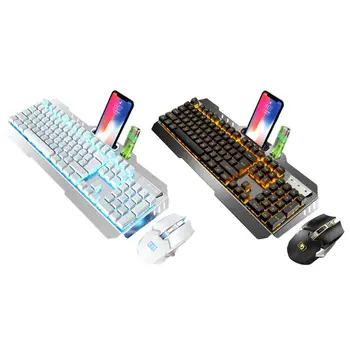 

Wireless Keyboard and Mouse Set DPI Adjustable Rechargeable Backlight Keyboard Mice